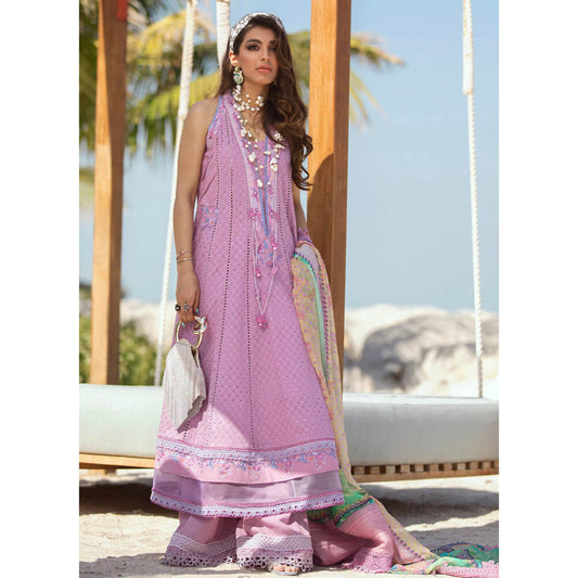 Farah Talib Aziz Luxury Lawn, FTA-06 Marbella Mauve