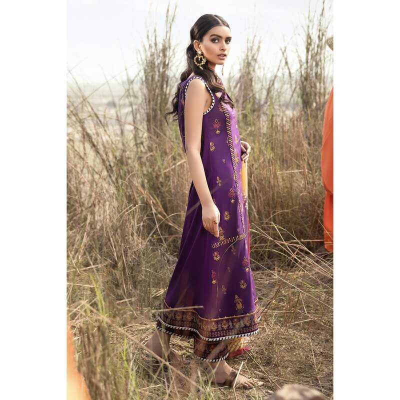 Iznik Luxury Lawn 2021 Horizon, Purple