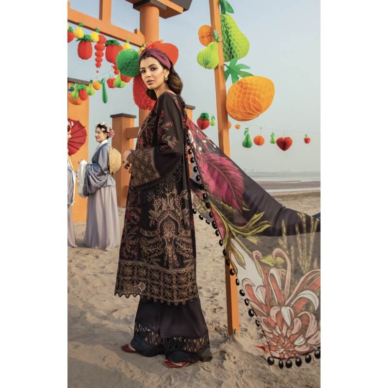 Iznik Luxury Lawn 2021 Phantom, Black