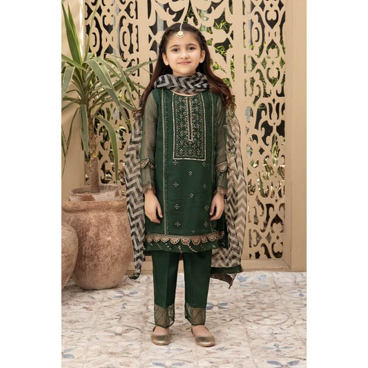 Maria B, Kids Suit, EF21-22, Green