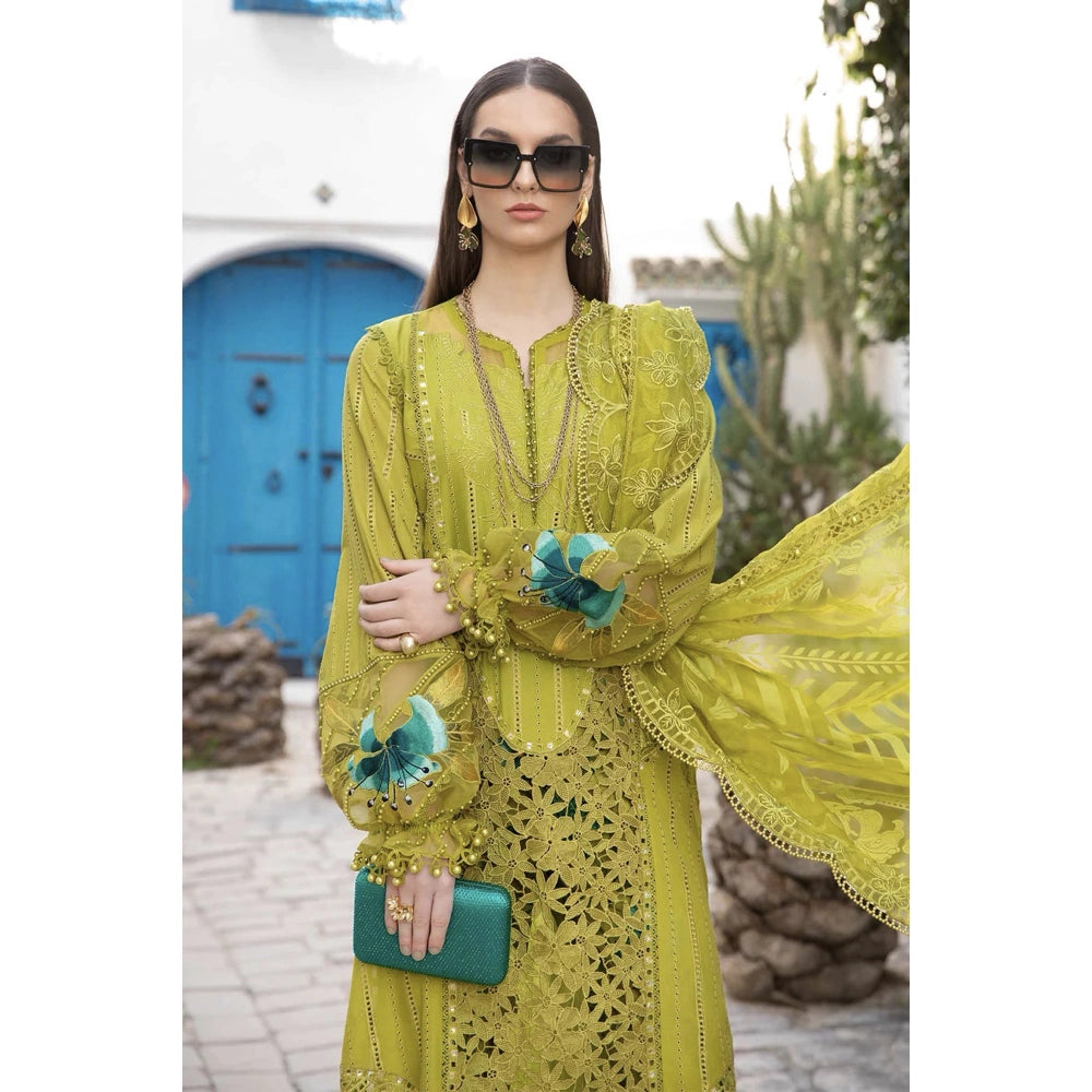 Maria B Luxury Lawn 24, D-2408-A, Green