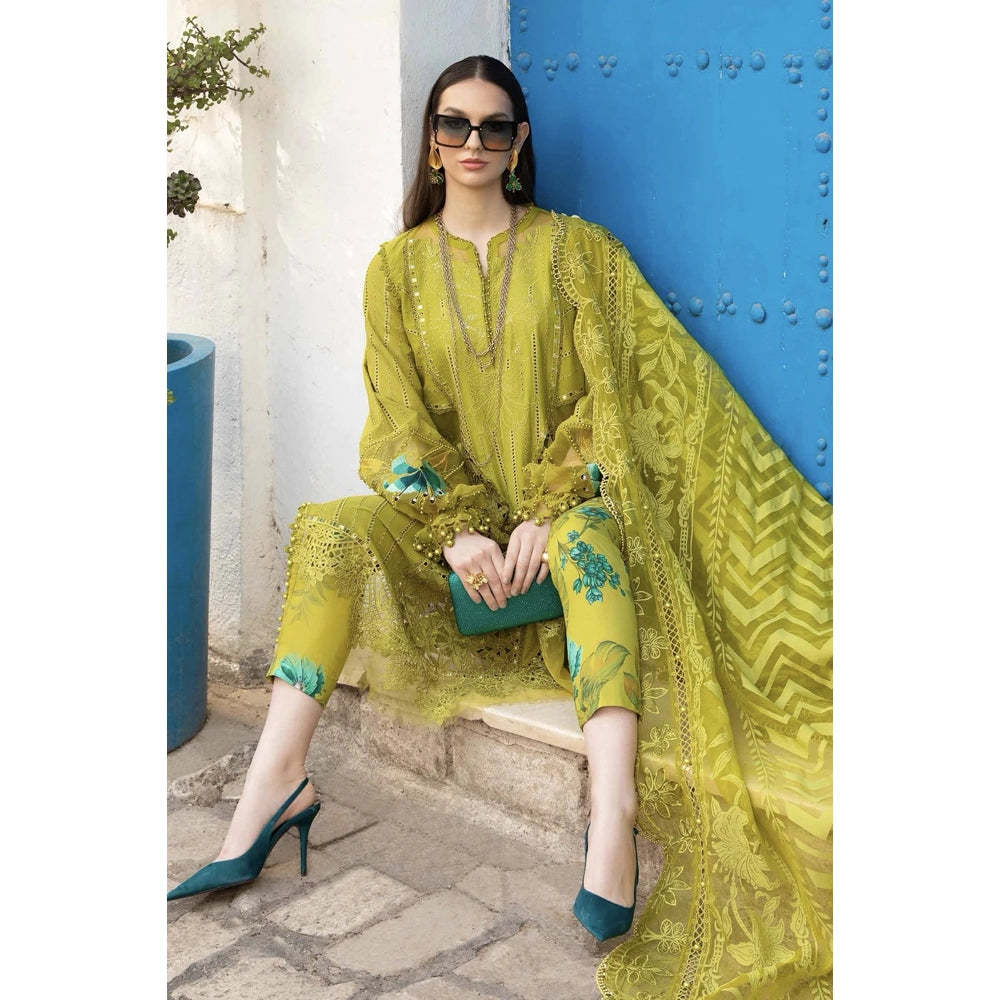 Maria B Luxury Lawn 24, D-2408-A, Green