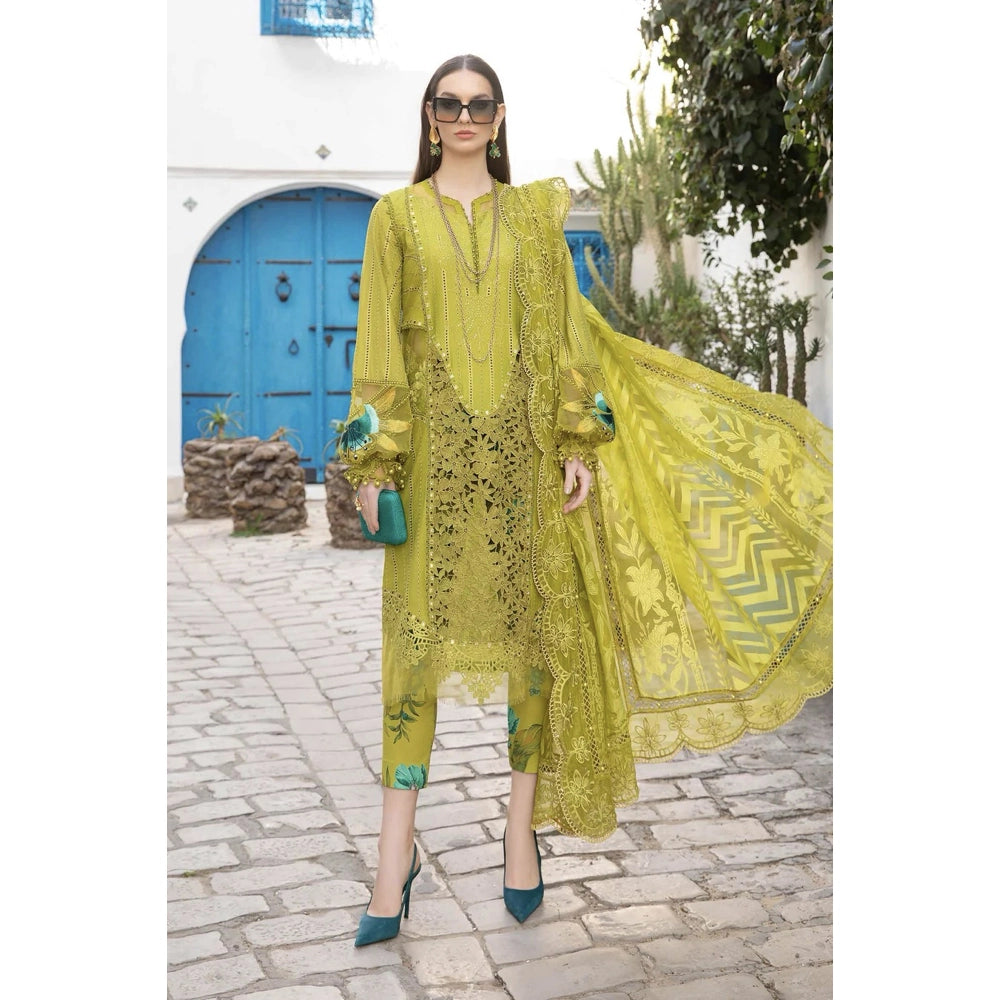 Maria B Luxury Lawn 24, D-2408-A, Green