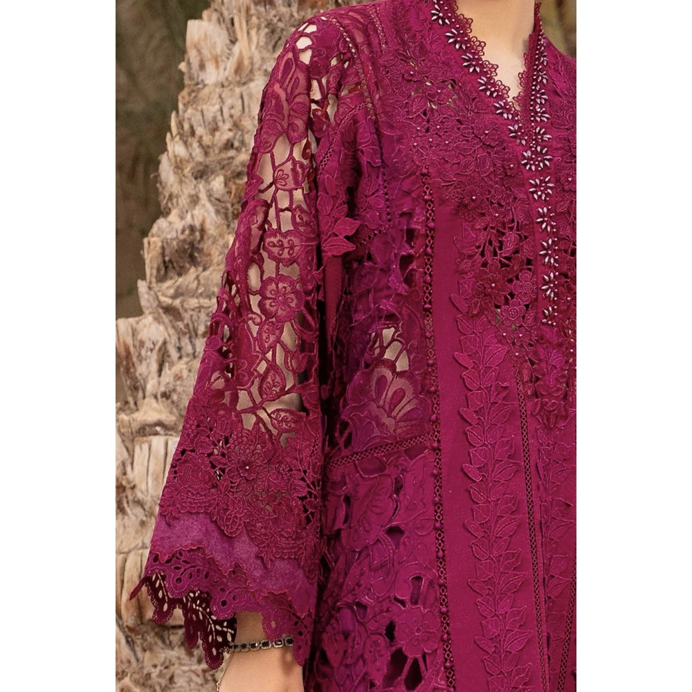 Maria B Luxury Lawn 24, D-2409-B, Magenta