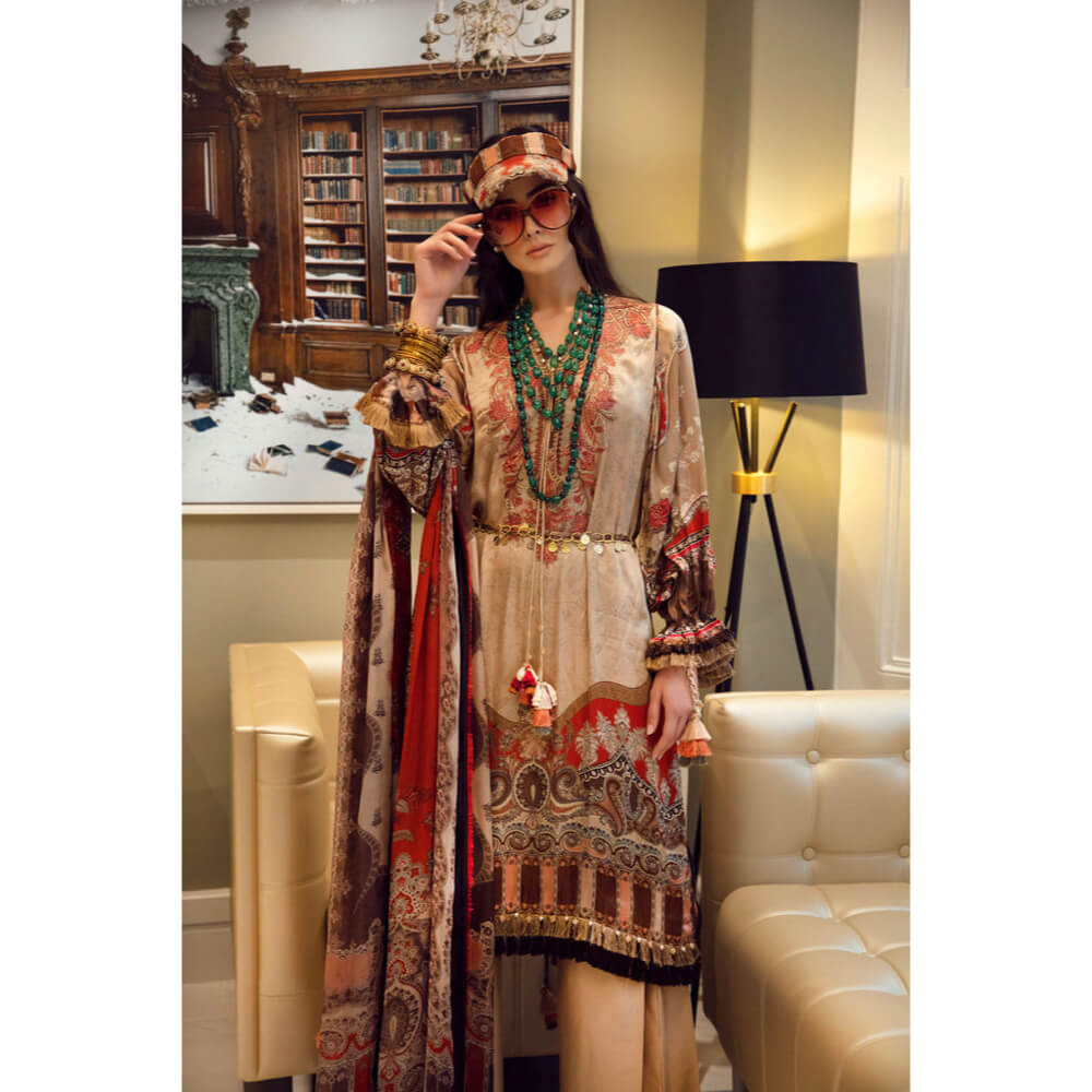 Sobia Nazir Silk Collection, Design 02